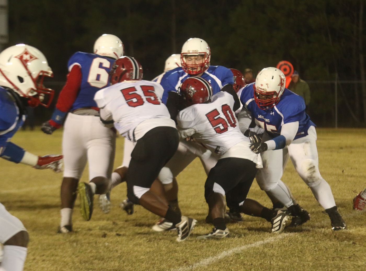 Mullins vs Bamberg-Ehrhardt Football